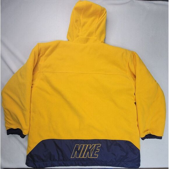 VTG Nike Jacket Mens 2XL‎ Spellout Reversible Insulated Parka Stadium Coat - Picture 1 of 13
